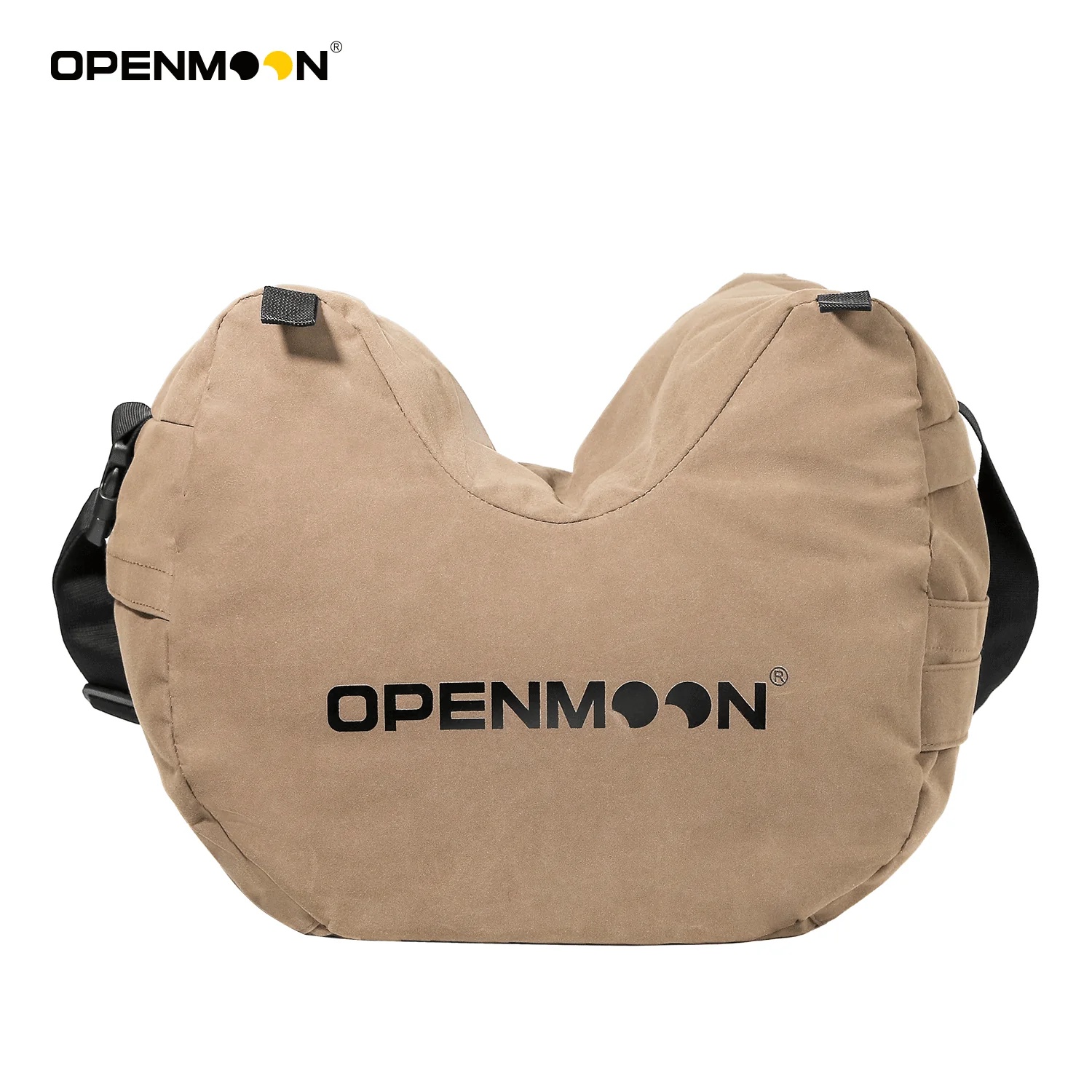 Large Camera Saddle Bag – Brown – Openmoon